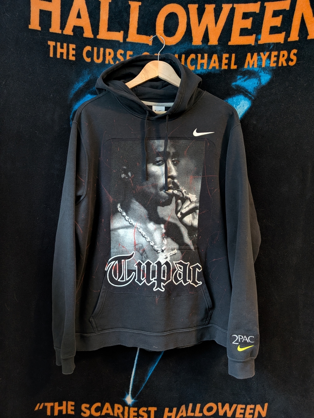 Custom Sewn "Tupac" Hoodie